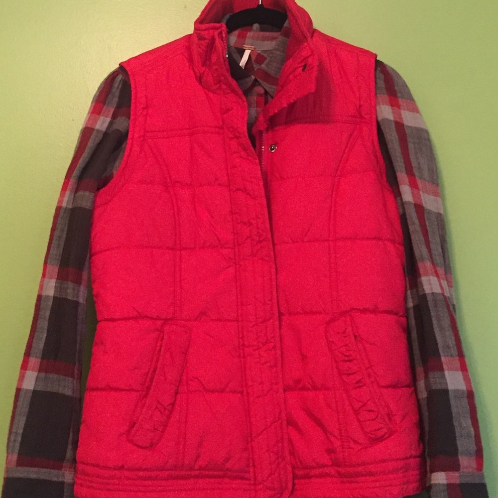 Red vest NY&Co..